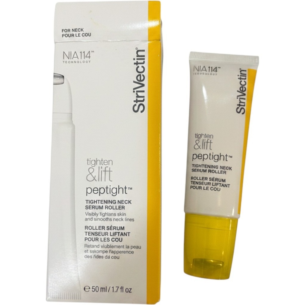 StriVectin Peptight Tightening Neck Serum Roller 1.7oz Tech Neck NIB lifting
